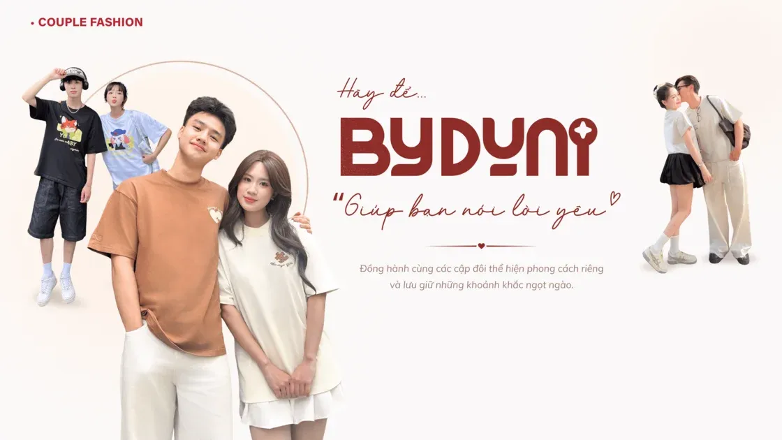By.Duni – thương hiệu áo đôi và áo thun cặp đôi tại Cần Thơ
