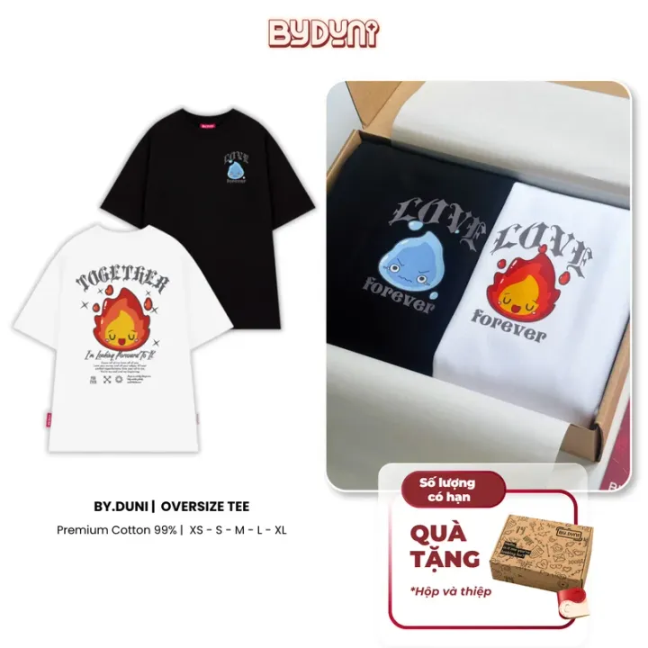 By.Duni Fire & Water V.4 Printed T-Shirt – By.Duni