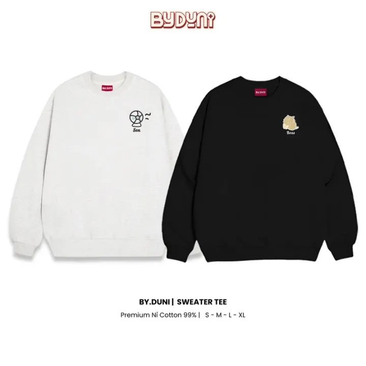 By.Duni SEN BOSS Embroidered Sweater – By.Duni