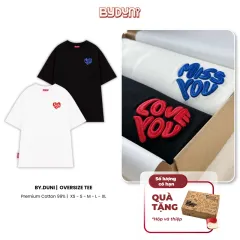 Áo thun BY.DUNI thêu LOVE YOU MISS YOU – Ảnh bìa