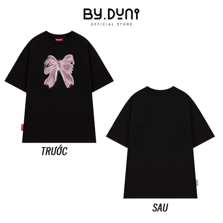 Áo thun BY.DUNI in NƠ CHERISH – By.Duni