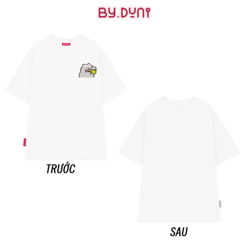 Áo thun BY.DUNI thêu CÚN CHEER – By.Duni