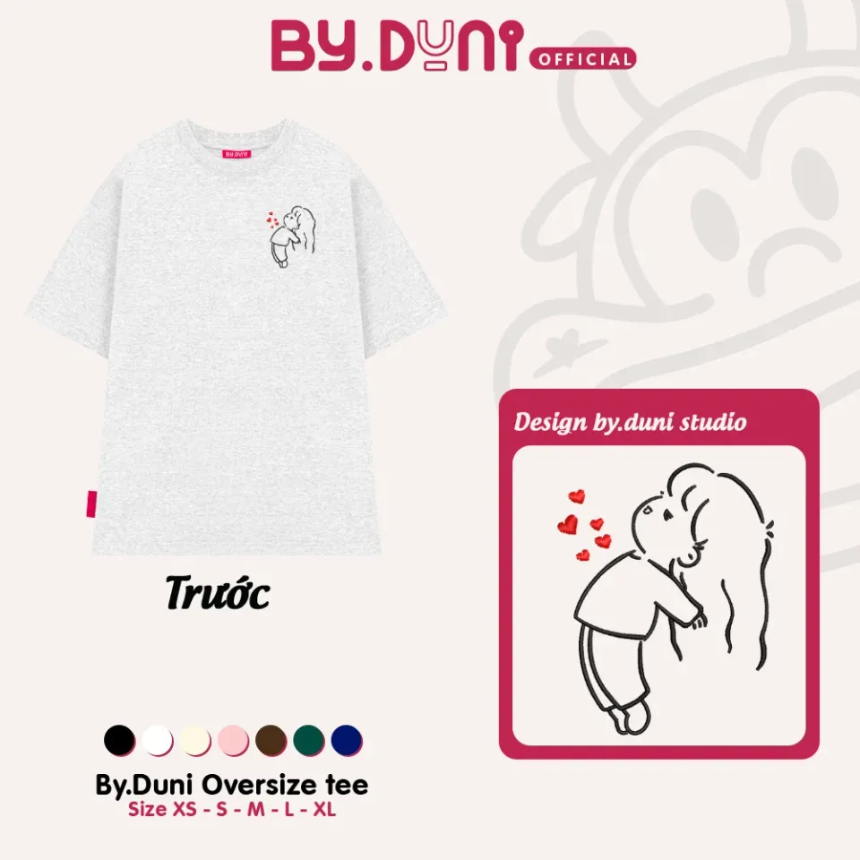 Áo thun BY.DUNI thêu BOY GIRL BIU – By.Duni