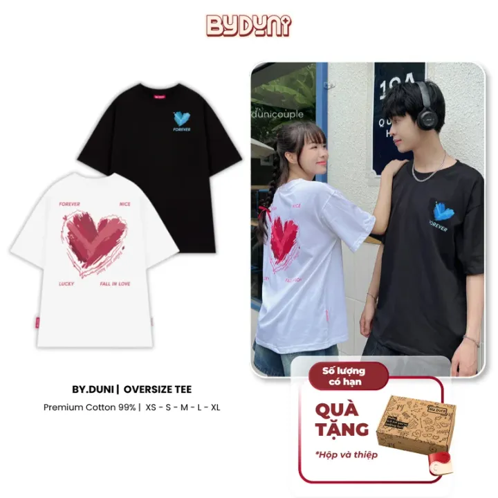 By.Duni FALL IN LOVE Printed T-Shirt – By.Duni