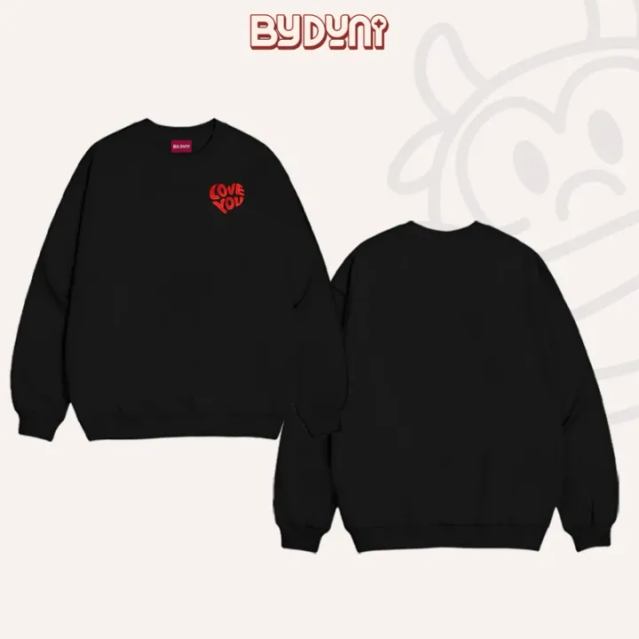 Áo Sweater BY.DUNI thêu LOVE YOU MISS YOU – By.Duni