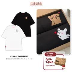 Áo thun BY.DUNI thêu THỎ GẤU BIU – Ảnh bìa
