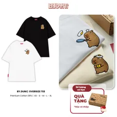 Áo thun BY.DUNI thêu CAPYBARA – Ảnh bìa