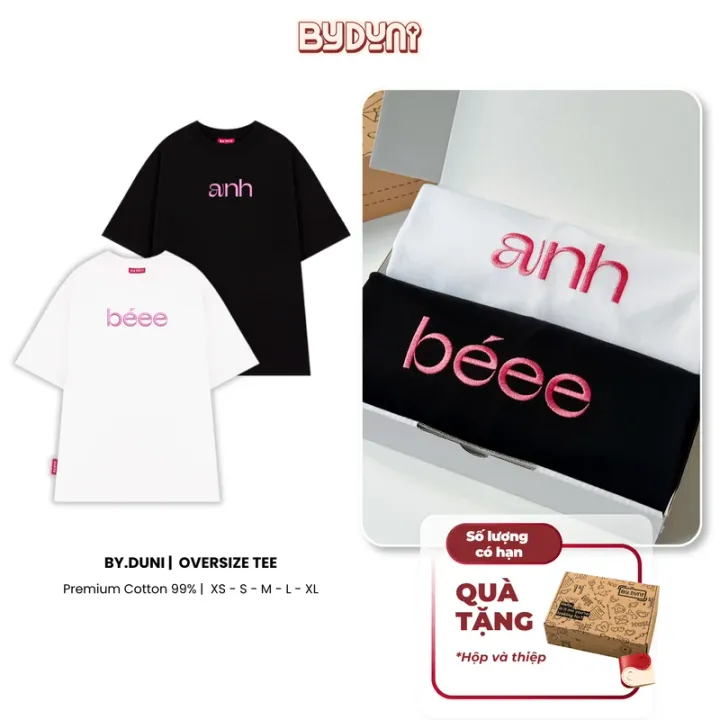 Áo thun THÊU BY.DUNI ANH BÉEE – By.Duni